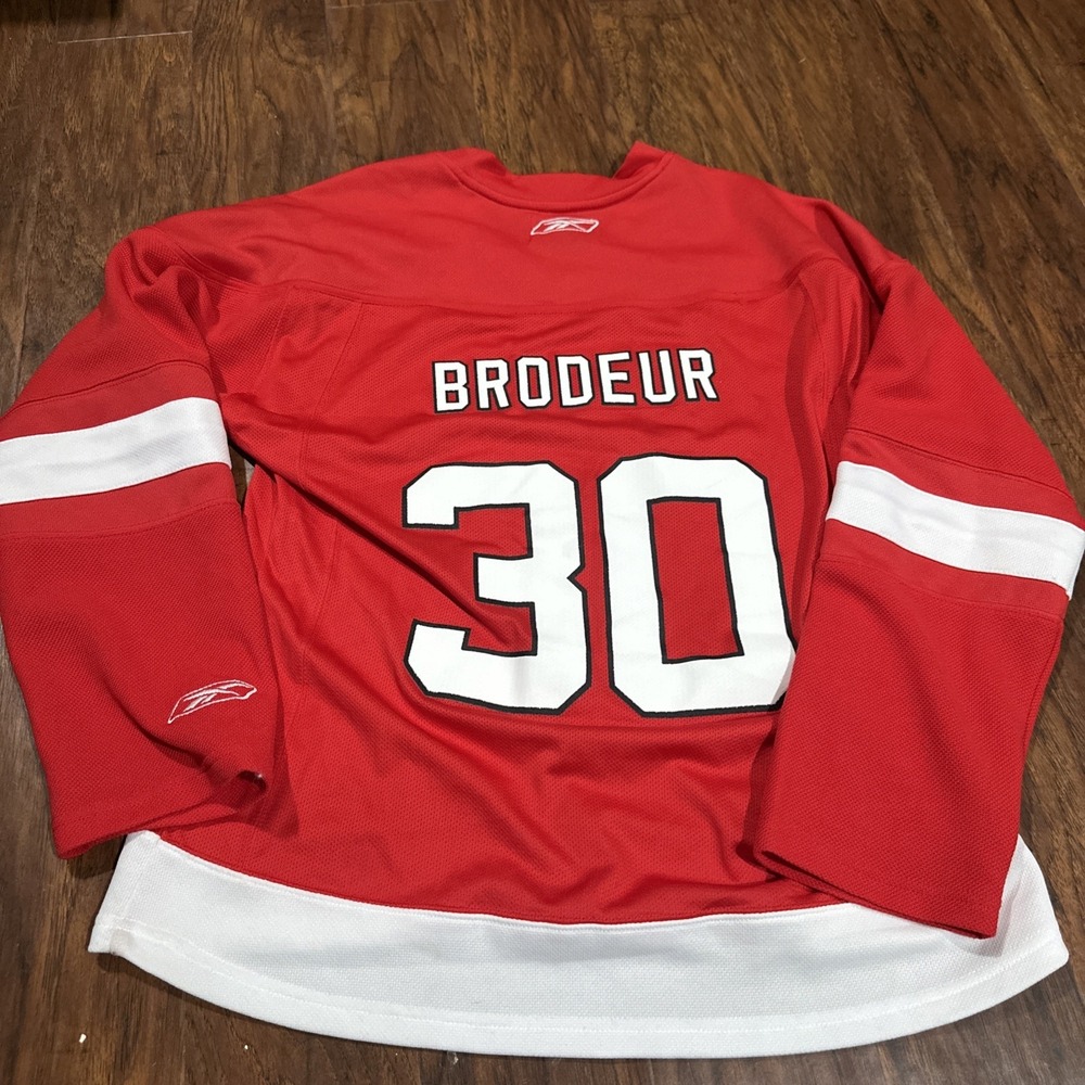 Martin Brodeur L New Jersey Devils Reebok #30 Youth / Women's Red Jersey